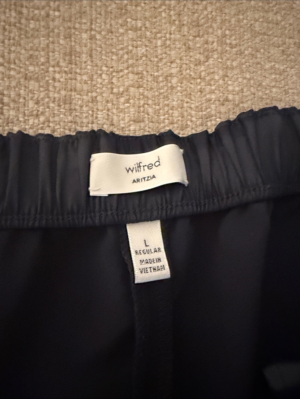 Aritizia Navy Wilfred Pants - Large - Picture 2 of 3